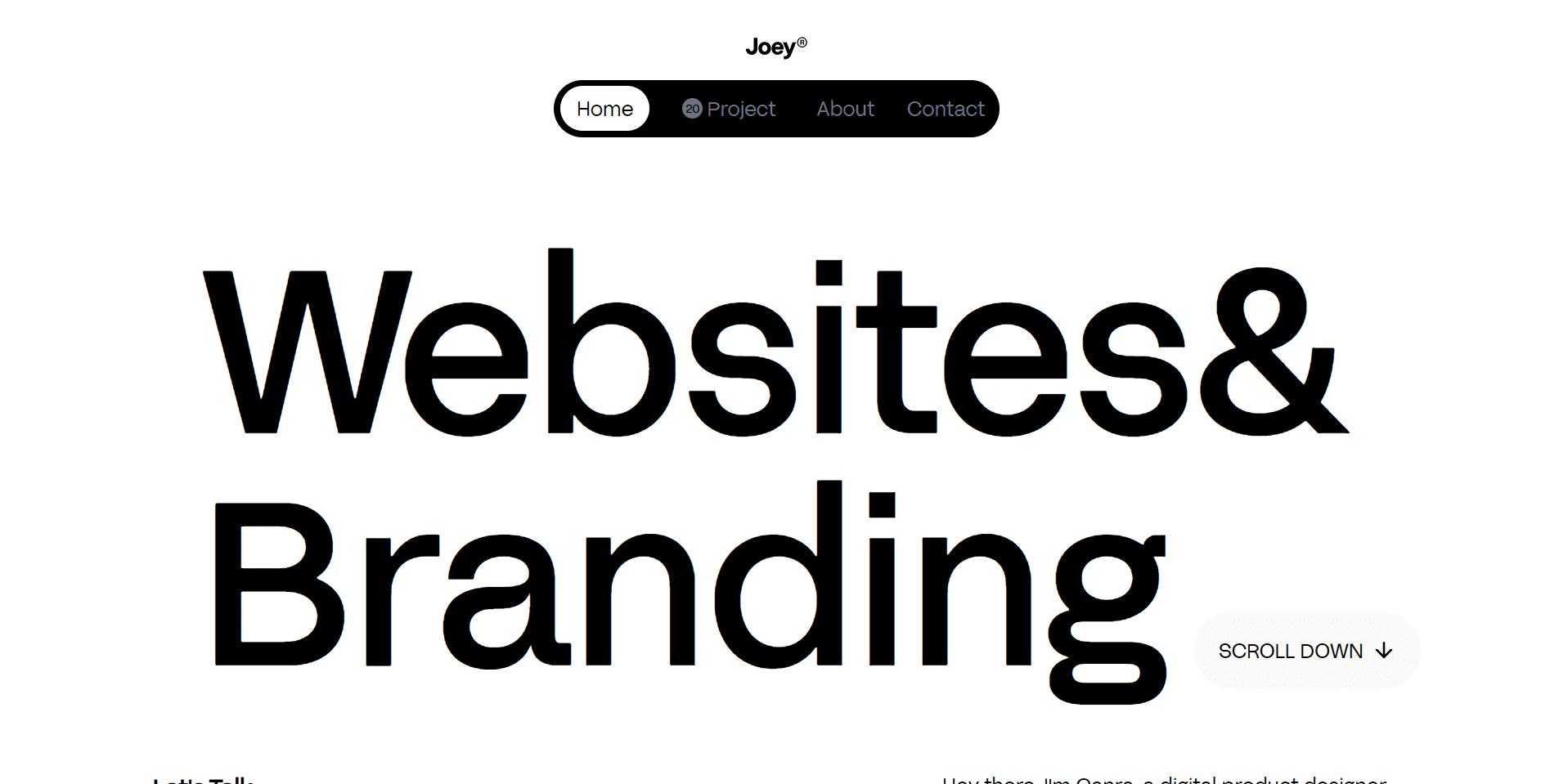Website and Brands